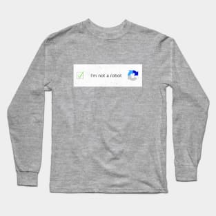 Not a Robot Long Sleeve T-Shirt